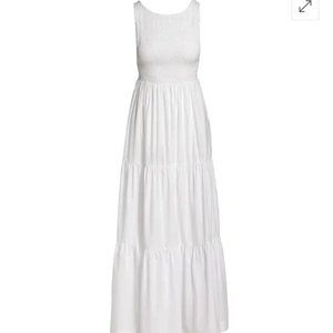 SWF Smocked Low Back Maxi Dress size L